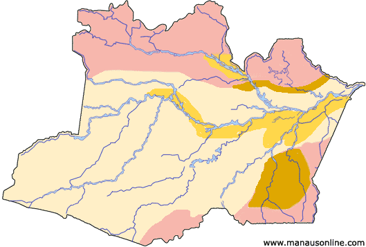 Mapa Geológico do Amazonas