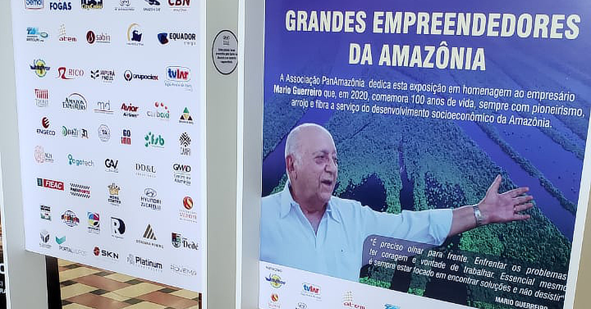 Exposição reúne histórias de 40 grandes empreendedores da Amazônia