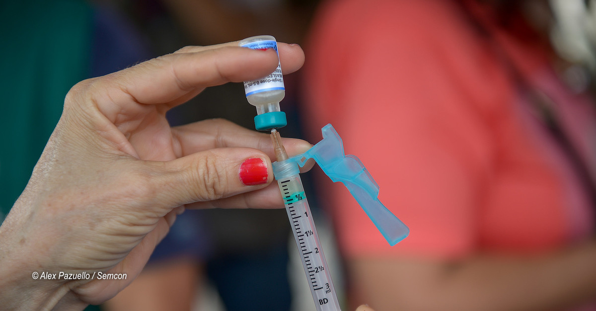 Prefeitura realiza dia D da campanha nacional contra o sarampo com 133 postos de vacina