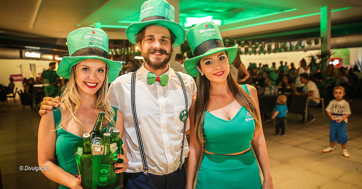 Heineken celebra Dia de So Patrcio em quinze bares de Manaus