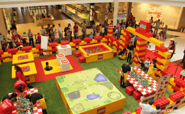 Casa LEGO é a atração das férias no Shopping Ponta Negra