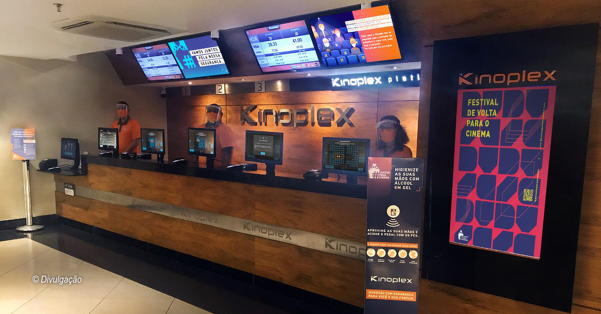 Cinema Kinoplex, do Amazonas Shopping,  retoma atividades