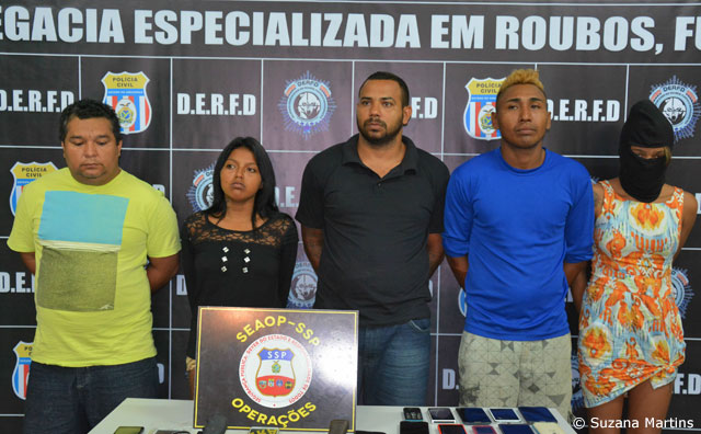 SSP-AM prende grupo envolvido com roubo no comércio em Manaus