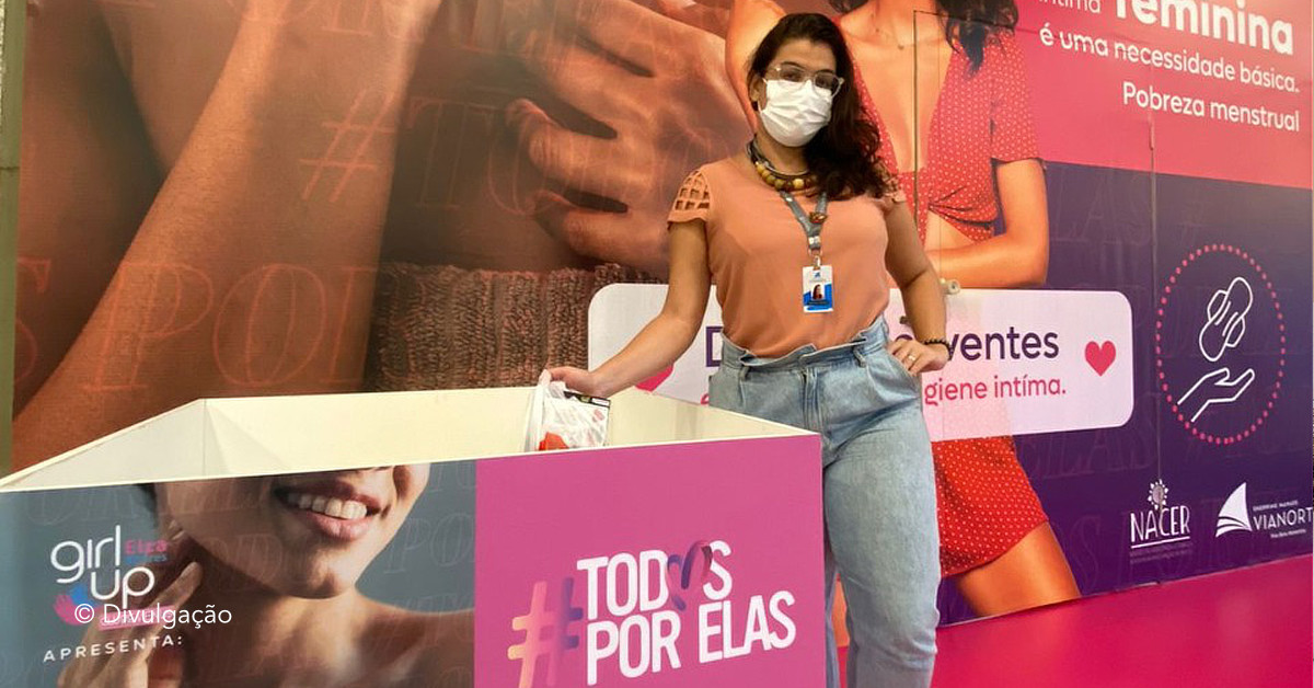 Campanha nacional que incentiva redução da pobreza menstrual é realizada em Manaus