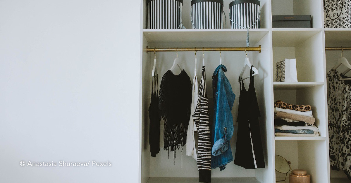 Entenda como melhorar a organizao do seu guarda-roupas
