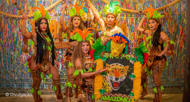 Grupo Amazônico apresenta o show - Carimboi - neste sábado, no restaurante Filhote do Pará
