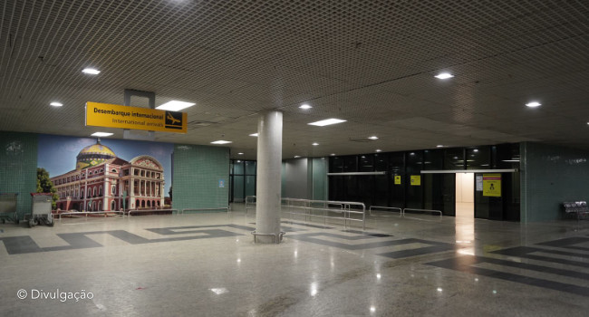 Manaus Airport tem novo fluxo de desembarque de passageiros