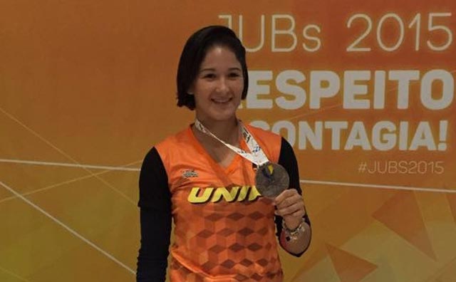 Rafaela Barbosa é bronze nos JUB’s 2015